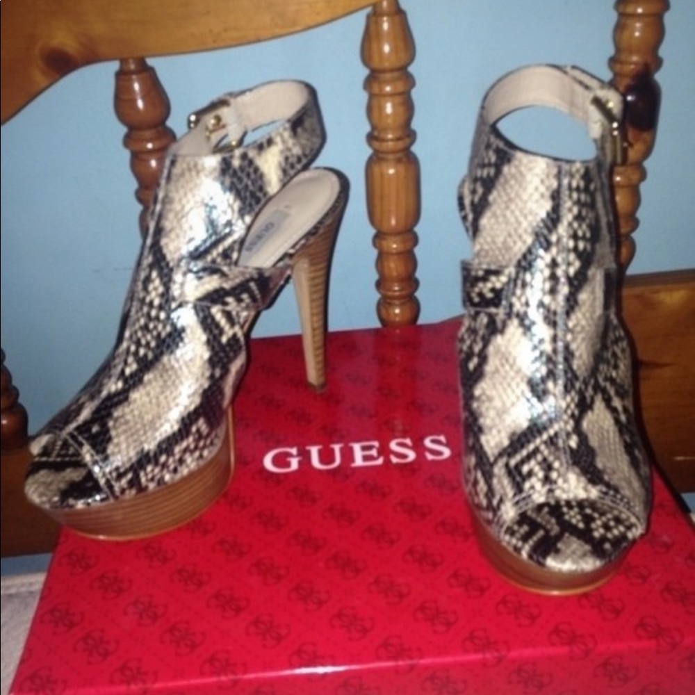 Snakeskin Heels